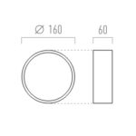 lumens expert lampy natynkowe luno wymiar 160x60 1