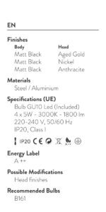 Focus C1279 4 S AROMAS