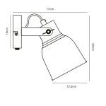 ADRIAN W KINKIET NORDLUX