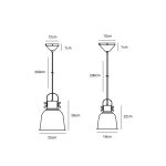 ADRIAN W wiszace nordlux