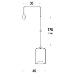 AMBARABA CICI COCO W1 KINKIET VESOI