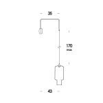 AMBARABA CICI COCO W2 KINKIET VESOI