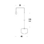 AMBARABA CICI COCO W3 KINKIET VESOI