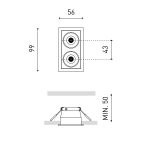 BLACK FOSTER 2 W ARKOS