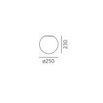 DIOSCURI W1 KINKIET ARTEMIDE