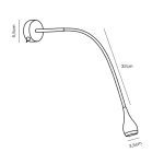 DROP W KINKIET NORDLUX