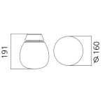 EMPATIA W1 KINKIET ARTEMIDE