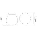 EMPATIA W3 KINKIET ARTEMIDE