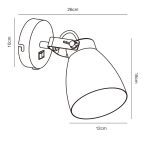 LARGO W KINKIET NORDLUX