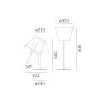 MELAMPO W2 BIURKOWA ARTEMIDE