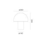 ONFALE W3 BIURKOWA ARTEMIDE