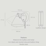 STRAP 15 W KINKIET NORDLUX