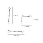 TOLOMEO W1 KINKIET ARTEMIDE