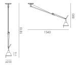 TOLOMEO W3 SUFITOWA ARTEMIDE