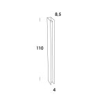 U BRASS W4 KINKIET VESOI