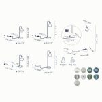 DRIP DROP W BOVER LAMPA BIURKOWA