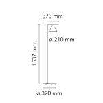 CAPTAIN FLINT W LAMPA PODLOGOWA FLOS