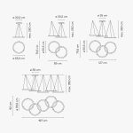 HALO CIRCULAR W LAMPA WISZACA VIBIA