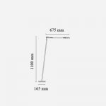 KELVIN W LAMPA PODLOGOWA FLOS