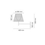 KTRIBE W KINKIET FLOS