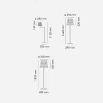 KTRIBE W LAMPA PODLOGOWA FLOS