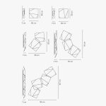 ORIGAMI W KINKIET VIBIA