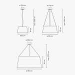 WARM W LAMPA WISZACA VIBIA