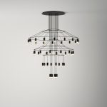 WIREFLOW CHANDELIER 2 LAMPA WISZACA VIBIA