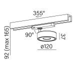 QRLED TRACK W AQFORM AQUAFORM