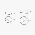 LUMIERE W1 FOSCARINI SUFITOWE