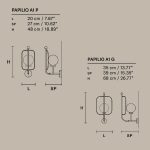 PAPILIO W1 MASIERO KINKIETY