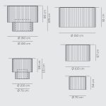 SKIRT W AXOLIGHT SUFITOWE