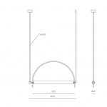 ARC AROMAS LAMPA WISZACA C1292 w