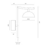 TANA W KINKIET AROMAS A1309