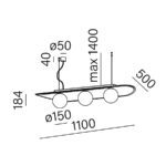 AQFELT OVAL BALL Z W AQFORM AQUAFORM