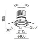 LEDROUND MOVE WP W AQFORM AQUAFORM