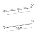 LENS LINE SECTION NT W1 AQFORM AQUAFORM