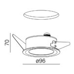 ONLY ROUND HERMETIC WP W AQFORM AQUAFORM