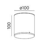 ONLY ROUND MINI10 W AQFORM AQUAFORM