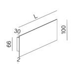 SMART PANEL KINKIET W AQFORM AQUAFORM