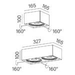 SQUARES MINI QRLED W AQFORM AQUAFORM