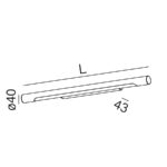 THIN TUBE HERMETIC KINKIET W AQFORM AQUAFORM