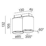 TUBA NEXT DISTANCE 50X2 NT W AQFORM AQUAFORM