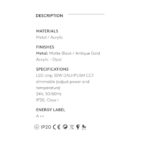 AROMAS C1311 L ELLI s LAMPA WISZACA