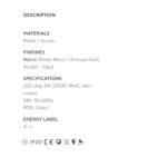 AROMAS C1311 S ELLI s LAMPA WISZACA