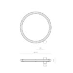 AROMAS P1311 ELLI s LAMPA PODLOGOWA