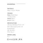 AROMAS P1311 ELLI w LAMPA PODLOGOWA