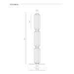 AROMAS P1312 ELMA LAMPA PODLOGOWA W