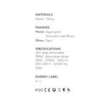 AROMAS DEL CAMPO C1319 CANNA PENDANT S WISZACA